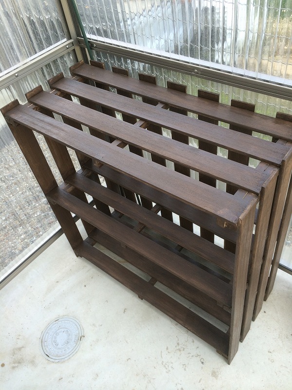 すのこ棚　DIY